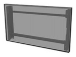 Peerless-AV - Monteringssats (väggplatta, montering, adapterplatta, luftskärm)