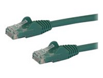 Cat6-patchkabel med hakfria RJ45-kontakter – 1 m, grön