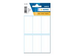 Vit - 26 x 54 mm 42 etikett (er) (7 ark x 6 etiketter för flera ändamål