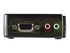 StarTech.com 4 Port Black USB KVM Switch Kit with Cables and Audio