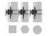 Neomounts WL30S-910BL16 monteringssats