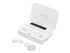 Manhattan Sound Science Bluetooth In-Ear Headphones (Clearance Pricing), White, Microphone, Integrated Controls, Sweatproof, Noise Isolating, 5 hour usage time, Max Range 10m, Charging Case with Powerbank (1200mAh), Bluetooth v5.0, USB-A charging cable included, 3 Year Warranty