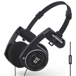 Hörlur Koss Portapro 3_0 Dark Master_ On-Ear_ Mic_ Remote