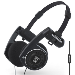 Hörlur Koss Portapro 3_0 Dark Master_ On-Ear_ Mic_ Remote
