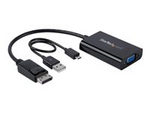 DisplayPort till VGA-adapter med audio