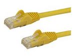 10m CAT6 Ethernet Cable, 10 Gigabit Snagless RJ45 650MHz 100W PoE Patch Cord, CAT 6 10GbE UTP Network Cable w/Strain Relief, Yellow, Fluke Tested/Wiring is UL Certified/TIA