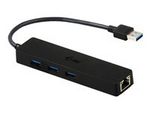 USB 3.0 Slim HUB 3 Port + Gigabit Ethernet Adapter