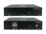 Tripp Lite Series DisplayPort to HDMI over Cat6 Extender Kit with KVM Support, 4K 60Hz, 4:4:4, USB, PoC, HDCP 2.2, up to 230 ft., TAA