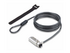 StarTech.com Slim Lock K-Slot Compatible, 6.6ft Combination Locking Cable