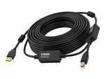 USB-kabel - USB (hane) till USB typ B (hane)