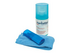 Manhattan LCD Cleaning Kit, Alcohol-free, Includes Cleaning Solution (200ml), Brush and Microfibre Cloth, Ideal for use on monitors/laptops/keyboards/etc, Three Year Warranty, Blister