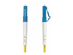 2m (6.6ft) LC to LC (UPC) OS2 Single Mode Simplex Fiber Optic Cable, 9/125µm, Laser Optimized, 40G/100G, Bend Insensitive, Low Insertion Loss