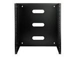 12U&nbsp;väggmonterat rack&nbsp;- 35 cm djupt&nbsp;(Lågprofil)&nbsp;- 19-tums väggmonterat patchpanelfäste för grund server&nbsp;och IT-utrustning,&nbsp;nätverksswitchar&nbsp;- 57 kg vikt-&nbsp;kapacitet, svart