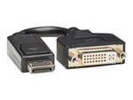 Tripp Lite Series DisplayPort to DVI-I Adapter Cable (M/F), 6 in. (15.2 cm)