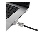 Ledge Lock Adapter for MacBook Pro 16" M1, M2 & M3 with Keyed Cable Lock