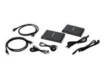 IOGEAR GPLHDPROK4 HDMI Over Powerline PRO Kit with 3 Additional Receivers