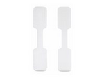 3.5in (9cm) Cable Labels, 100 Pack White, Cable/Cord Tags (CABLE-TAG-HLWH)