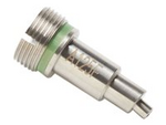 Tip adapter for 1.25mm APC (LC) fiber end face connectors