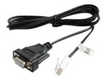 Seriell kabel - RJ-45 (hane) till DB-9 (hona)