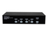 StarTech.com 4 Port High Resolution USB DVI Dual Link KVM Switch with Audio and USB 2.0 Hub (SV431DVIUAHR)