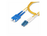 StarTech.com 25m (82ft) LC to SC (UPC) OS2 Single Mode Duplex Fiber Optic Cable, 9/125µm, Laser Optimized, 10G, Bend Insensitive, Low Insertion Loss