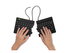 R-Go Split Ergonomiskt Tangentbord, QWERTY (US), svart, trådbunden