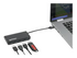 Manhattan USB-C Dock/Hub, Ports (4): USB-A (x4), 5 Gbps (USB 3.2 Gen1 aka USB 3.0), External Power Supply Not Needed, SuperSpeed USB, Black, Three Year Warranty, Retail Box