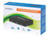Manhattan HDMI Splitter 4-Port (Compact), 4K@30Hz, Displays output from x1 HDMI source to x4 HD displays (same output to four displays), AC Powered (cable 0.7m), Black, Three Year Warranty, Retail Box
