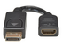 Eaton Tripp Lite Series DisplayPort to HDMI Video Adapter Video Converter (M/F), HDCP, Black, 6 in. (15 cm)
