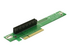 Delock Riser Card PCI Express x8 Angled 90° Left insertion