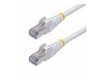10m White CAT8 Ethernet Cable, Snagless, S/FTP, 25G/40G