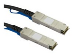 StarTech.com MSA Uncoded Compatible 5m 40G QSFP+ to QSFP+ Direct Attach Breakout Cable Twinax, 40 GbE QSFP+ Copper DAC 40 Gbps Low Power Passive Transceiver Module DAC, 40GE QSFP+ Cable