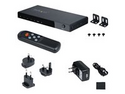 StarTech.com 4-Port 8K HDMI Switch, HDMI 2.1 Switcher 4K 120Hz HDR10+, 8K 60Hz UHD, HDMI Switch 4 In 1 Out, Auto/Manual Source Switching, Remote Control and Power Adapter Included