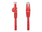 100ft CAT6 Ethernet Cable, 10 Gigabit Snagless RJ45 650MHz 100W PoE Patch Cord, CAT 6 10GbE UTP Network Cable w/Strain Relief, Red, Fluke Tested/Wiring is UL Certified/TIA