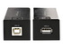 StarTech.com USB 2.0 Extender over Cat5e/Cat6 Cable (RJ45), 492ft/150m USB Over Ethernet Extender/Adapter Kit