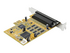StarTech.com 8-portars PCI Express RS232 seriell kortadapter