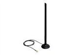SMA WLAN Antenna with Magnetic Stand and Flexible Joint 6.5 dBi