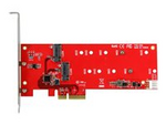 2x M.2 SATA SSD Controller Card