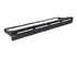 Intellinet Patch Panel, Blank, 1U, 24-Port, Black