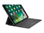 Coverkey iPad 9.7inch 5.- 6. 2017/2018 generation Nordic Keyboard cover Black