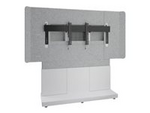 66in Forum Free-Standing Display Stand for Single 70-75in Display