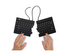 R-Go Split Ergonomiskt Tangentbord, QWERTY (US), svart, trådbunden