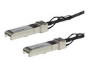 StarTech.com MSA Uncoded Compatible 0.5m 10G SFP+ to SFP+ Direct Attach Breakout Cable Twinax, 10 GbE SFP+ Copper DAC 10 Gbps Low Power Passive Transceiver Module DAC, 10GE Breakout Cable