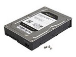 Dual-Bay 2.5in to 3.5in SATA Hard Drive Adapter Enclosure with RAID