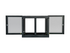 Eaton Tripp Lite Series 12U Wall Mount Rack Enclosure Server Cabinet Side Mount Wallmount