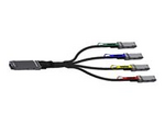 LinkX - 800GBase-CU till 200GBase-CU delningskabel för direktmontering
