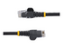 Startech 100ft CAT6 Ethernet Cable, 10 Gigabit Snagless RJ45 650MHz 100W PoE Patch Cord, CAT 6 10GbE UTP Network Cable w/Strain Relief, Black, Wiring is UL Certified/TIA