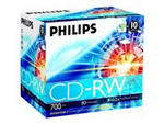 CW7D2NJ10 - 10 x CD-RW