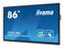 iiyama ProLite TE8612MIS-B3AG 86" Klass (85.6" visbar) LED-bakgrundsbelyst LCD-skärm