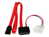 StarTech.com 20in Slimline SATA to SATA with LP4 Power Cable Adapter